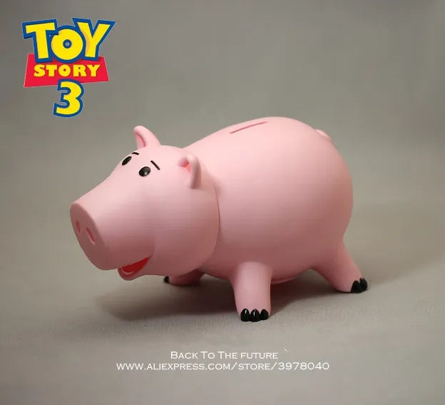 Disney Toy Story 4 Hamm the Piggy Bank Q Version 21cm PVC Pig Action Figures Mini Dolls Kids Toys Model for Children Gift - Bebe Kool