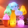 Led Night Light Cute Cartoon Animal Lamp Bear Unicorn Cloud Star Moon Nightlight for Baby Kids Room Bedside Bedroom Living Room - Bebe Kool