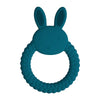 1Pcs Food Grade Baby Silicone Teether Toy Cartoon Rabbit Nursing Teething Ring BPA Free Newborn Health Molar Chewing Accessories - Bebe Kool