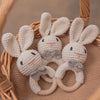 1PC Baby Ratter Toys Wooden Teether Crochet Animals BPA Free Rattle Toy Newborn Amigurumi Teether Baby Rattles Gifts For Newborn - Bebe Kool