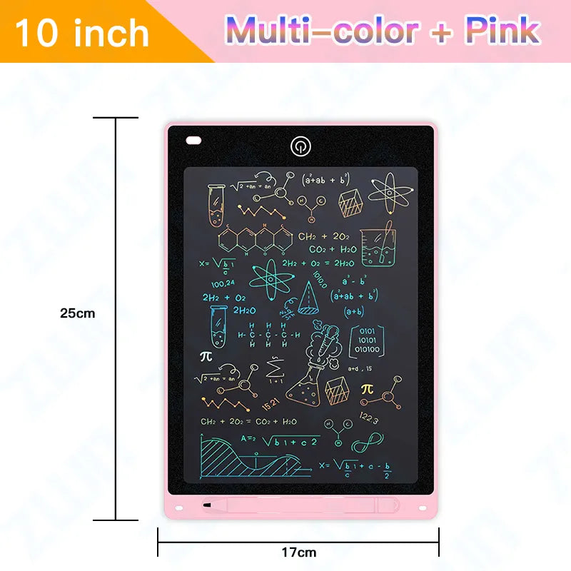 6.5/8.5/10/12/16Inch LCD Drawing Board Writing Tablet Digit Magic Blackboard Art Painting Tool Kids Toys Brain Game Child's Gift - Bebe Kool