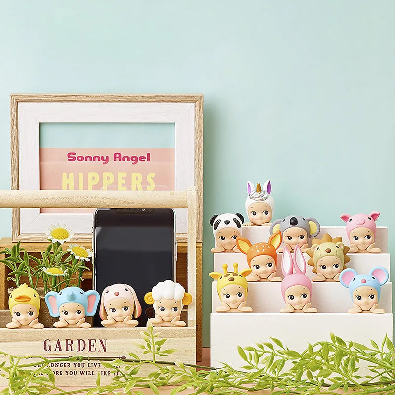 Sonny Angel  Lying Down Blind Box Anime Figures Angel Series Kawaii Hippers Cartoon Surprise Box Guess Bag Mystery Box Kids Toys - Bebe Kool