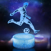 Nighdn LED Night Lights for Boys Football 3D Illusion Lamp 7 Colors Change Nightlight Bedroom Decor Birthday Christmas Gift Kids - Bebe Kool