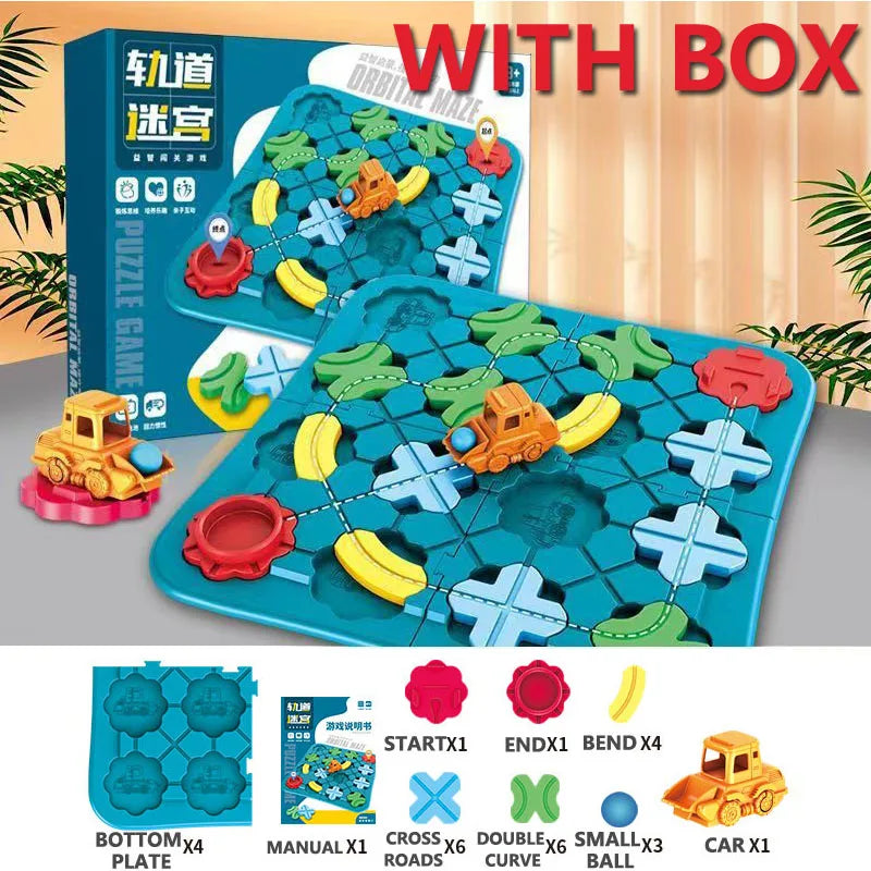 Montessori Game, Logical Assembly, Learning Puzzle for Kids" - Bebe Kool