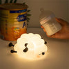 LED Night Lights Cute Sheep Panda Rabbit Silicone Lamp USB Rechargeable Timing Bedside Decor Kids Baby nightlight Birthday Gift - Bebe Kool