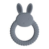 1Pcs Food Grade Baby Silicone Teether Toy Cartoon Rabbit Nursing Teething Ring BPA Free Newborn Health Molar Chewing Accessories - Bebe Kool