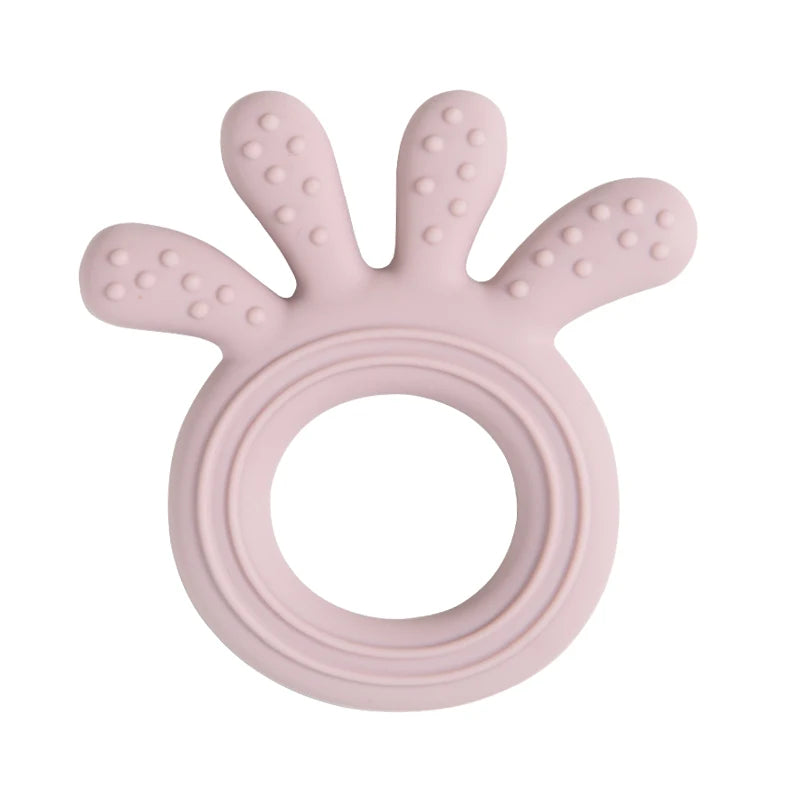 Baby Silicone Teethers Food Grade Newborn Pacifier Relief Design Teether BPA Free Infant Tactile Training Toys Bebe Teething Toy - Bebe Kool