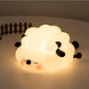 LED Night Lights Cute Sheep Panda Rabbit Silicone Lamp USB Rechargeable Timing Bedside Decor Kids Baby nightlight Birthday Gift - Bebe Kool