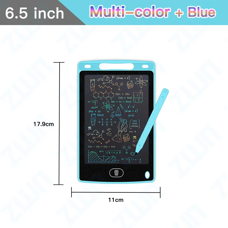 6.5/8.5/10/12/16Inch LCD Drawing Board Writing Tablet Digit Magic Blackboard Art Painting Tool Kids Toys Brain Game Child's Gift - Bebe Kool