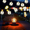 Kid Football Light Lamp Fairy Hanging String Soccer Led Night Novelty Nursery Up Banner Party Nightlight Football - Bebe Kool