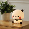 Bear Panda Led Night Light Lamp Bubu And Dudu Cute Animal Cartoon Nightlight for Kids Bedside Bedroom Living Room Decorative - Bebe Kool