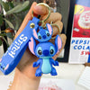 Anime Disney Keychain Cartoon Minnie Mouse Mickey Stitch Cute Doll PVC Keyring Ornament Key Chain Car Pendant Kids Toys Gifts - Bebe Kool