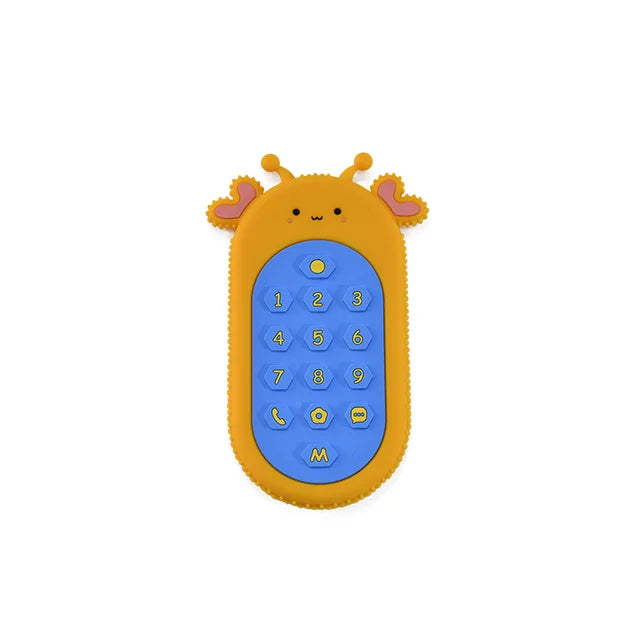 TYRY.HU 1Pc Baby Silicone Teether Toys Remote Control Shape Teether Rodent Gum Pain Relief Teething Toy Kids Sensory Educational - Bebe Kool