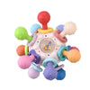 Baby Toys 0 12 Months Rotating Rattle Ball Grasping Activity Baby Development Toy Silicone Teether Baby Sensory Toys for Babies - Bebe Kool