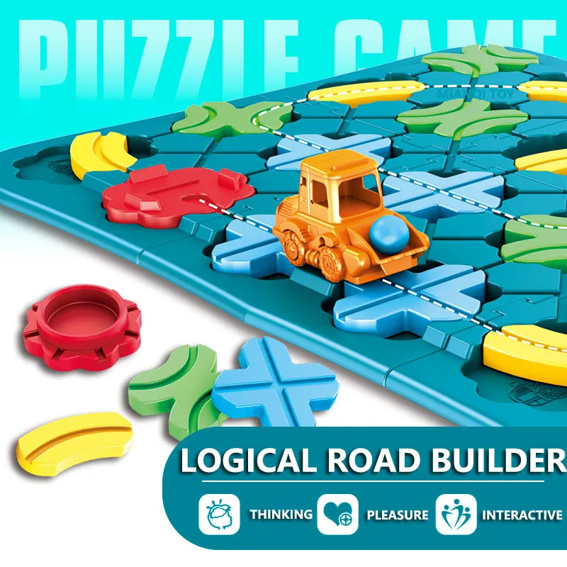 Montessori Game, Logical Assembly, Learning Puzzle for Kids" - Bebe Kool