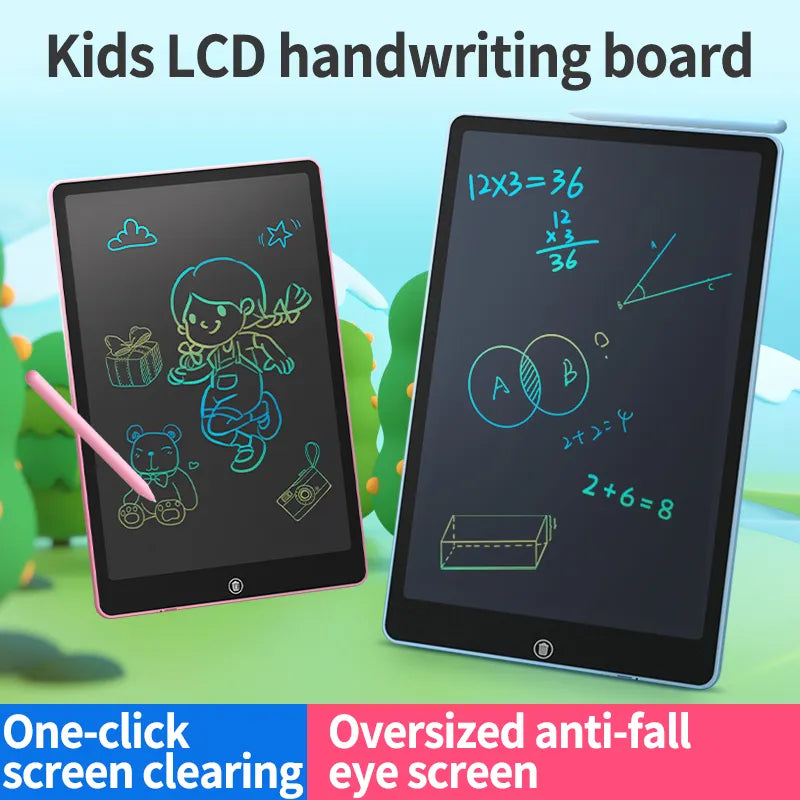 6.5/8.5/10/12/16Inch LCD Drawing Board Writing Tablet Digit Magic Blackboard Art Painting Tool Kids Toys Brain Game Child's Gift - Bebe Kool