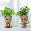 disney Marvel Avengers Groot Mini figure Pen Holder  Flower Pot Anime Toys Action Figure Sitting Groot Christmas Kids Toys Gifts - Bebe Kool