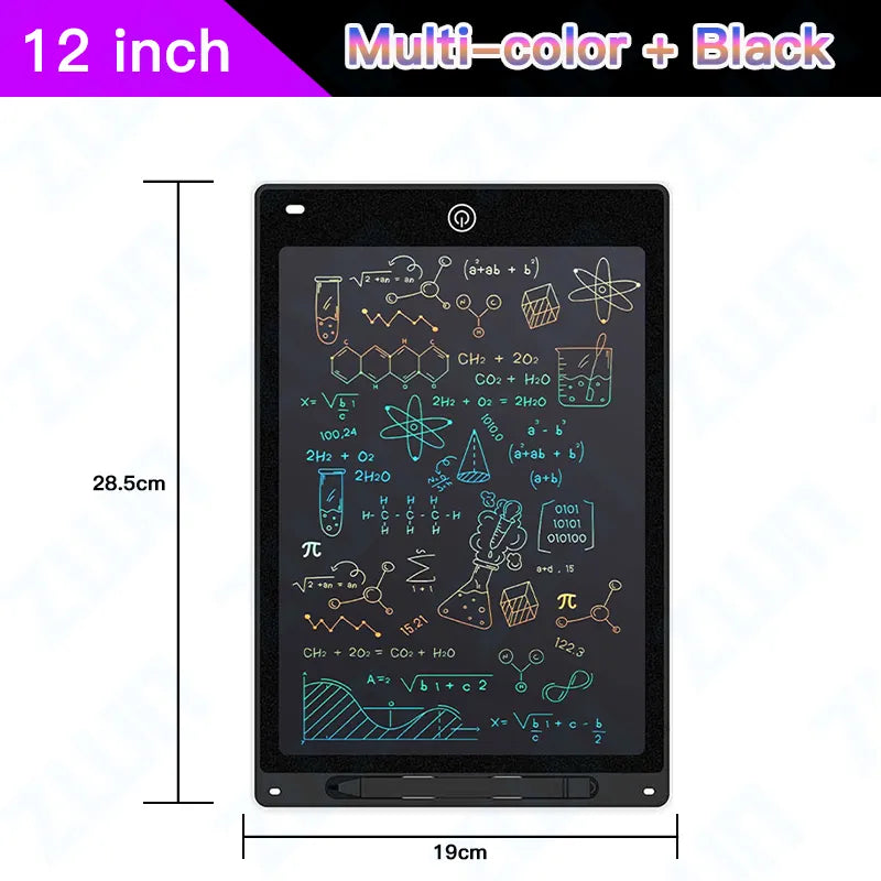 6.5/8.5/10/12/16Inch LCD Drawing Board Writing Tablet Digit Magic Blackboard Art Painting Tool Kids Toys Brain Game Child's Gift - Bebe Kool