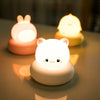 Nightlight Children's Night Light Bear Rabbit Baby Cute For Home Bedroom Kid USB Cartoon Led Lamp Christmas Gift - Bebe Kool