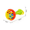 Baby Toys 0 12 Months Rotating Rattle Ball Grasping Activity Baby Development Toy Silicone Teether Baby Sensory Toys for Babies - Bebe Kool