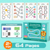 136-Page Educational Toy, Pen Control, Math Match Game for Toddlers