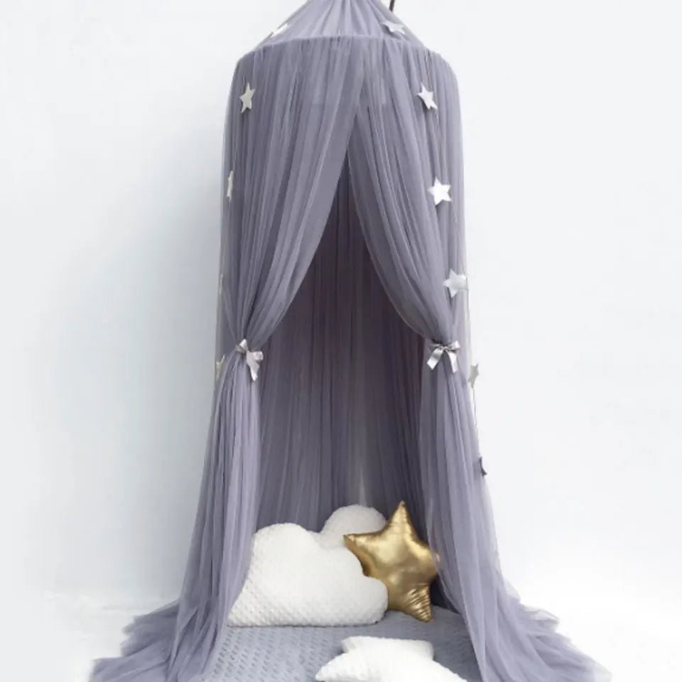 Baby Room Mosquito Net Bed Hanging Kids Tent Baby Bed Crib Canopy Tulle Curtains for Bedroom Play House Tent for Kids Room Decor - Bebe Kool