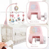 0-12 Months Crib Mobile: Musical Box, Soft Toys, Educational for Newborn Girl