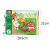 Children Busy Book Montessori For Toddler 1 2 3 Years Baby Books Animals Numbers Matching Puzzles Kids Learning Educational Toy - Bebe Kool