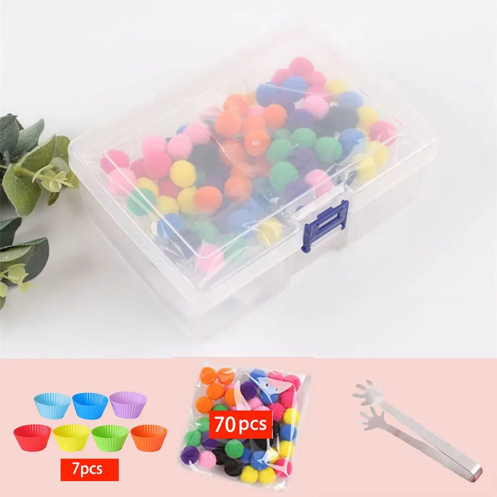 Colorful Ball Sorting, Montessori Early Education, Counting Games" - Bebe Kool