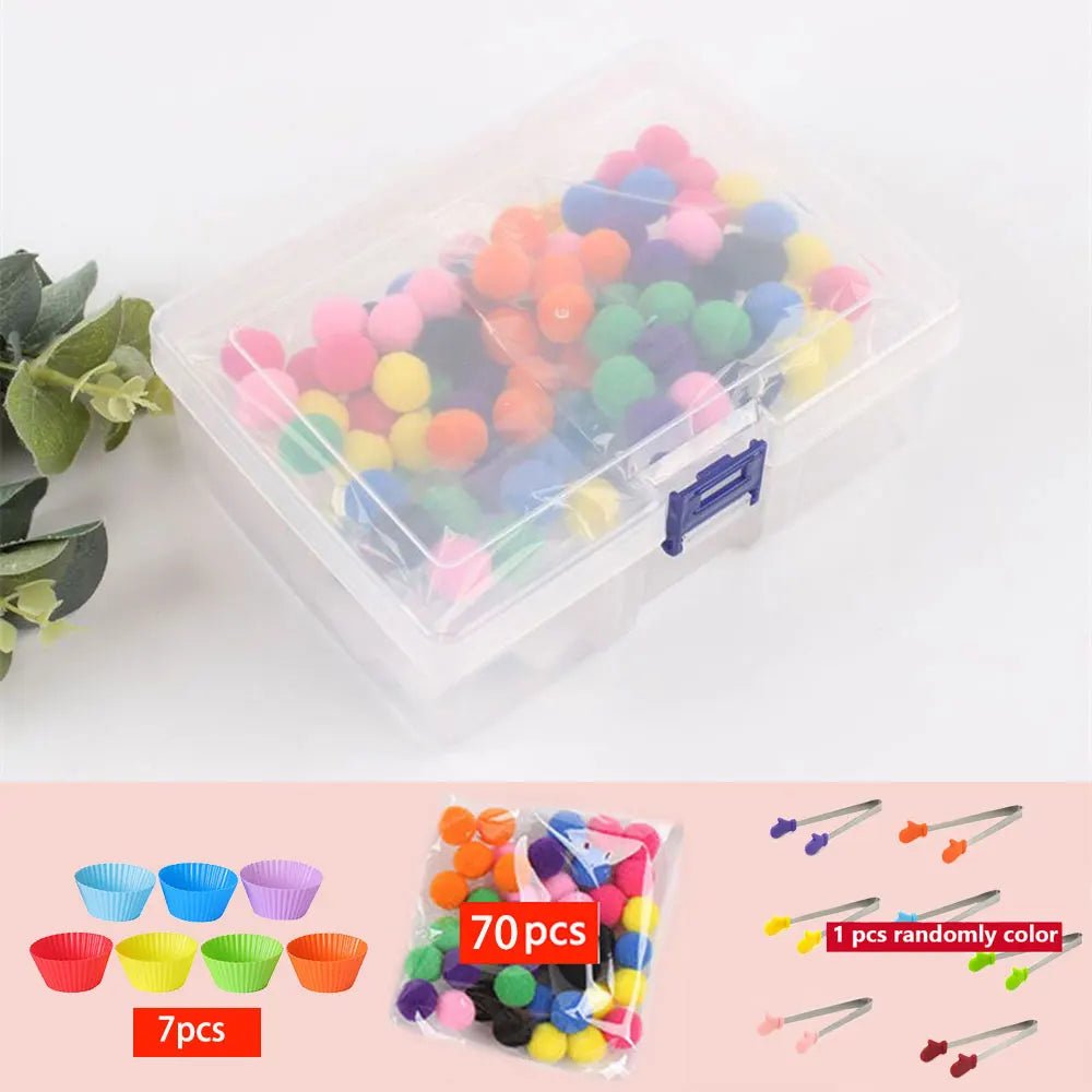 Colorful Ball Sorting, Montessori Early Education, Counting Games" - Bebe Kool