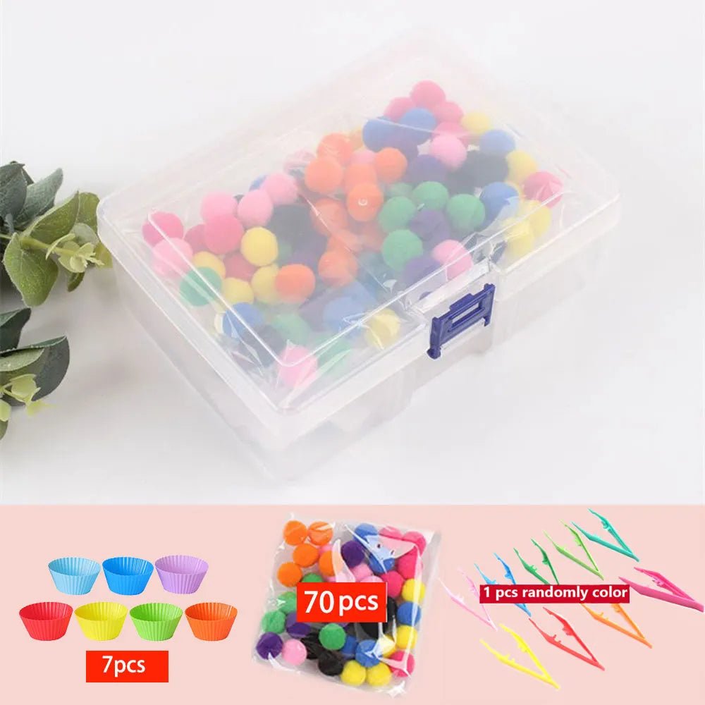 Colorful Ball Sorting, Montessori Early Education, Counting Games" - Bebe Kool