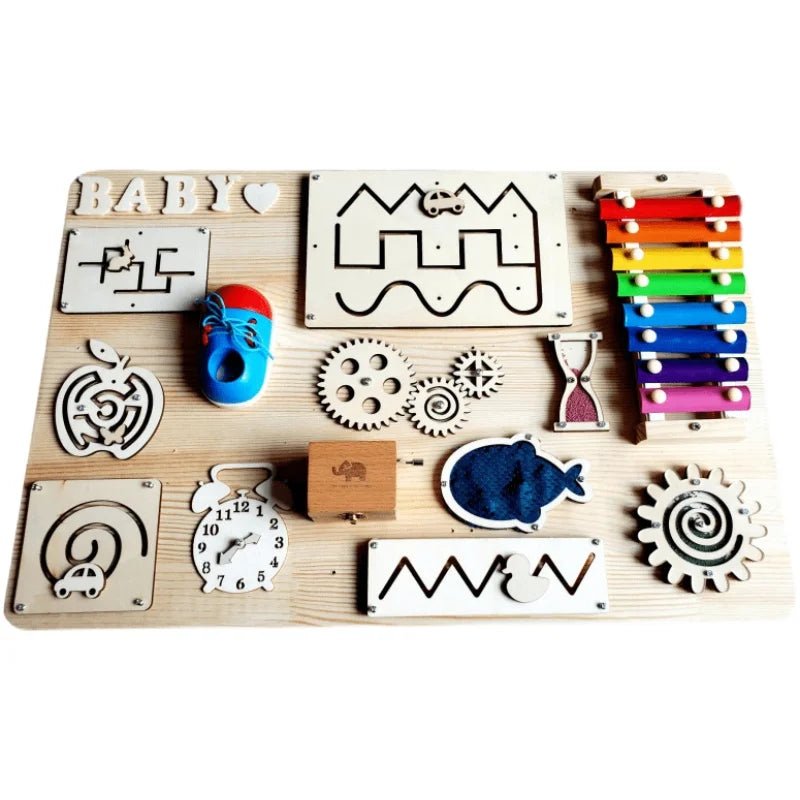 DIY Wooden Accessories, Early Learning, Handmade Montessori Toy for Kids" - Bebe Kool