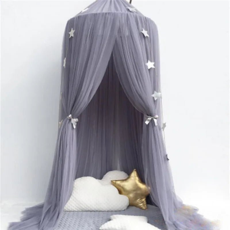 Home Decor Bed Net Children's Room Decorated with Hanging Bed Curtain Bed Curtain Children's Tent Bed Curtain Baby Bed Net Kids - Bebe Kool