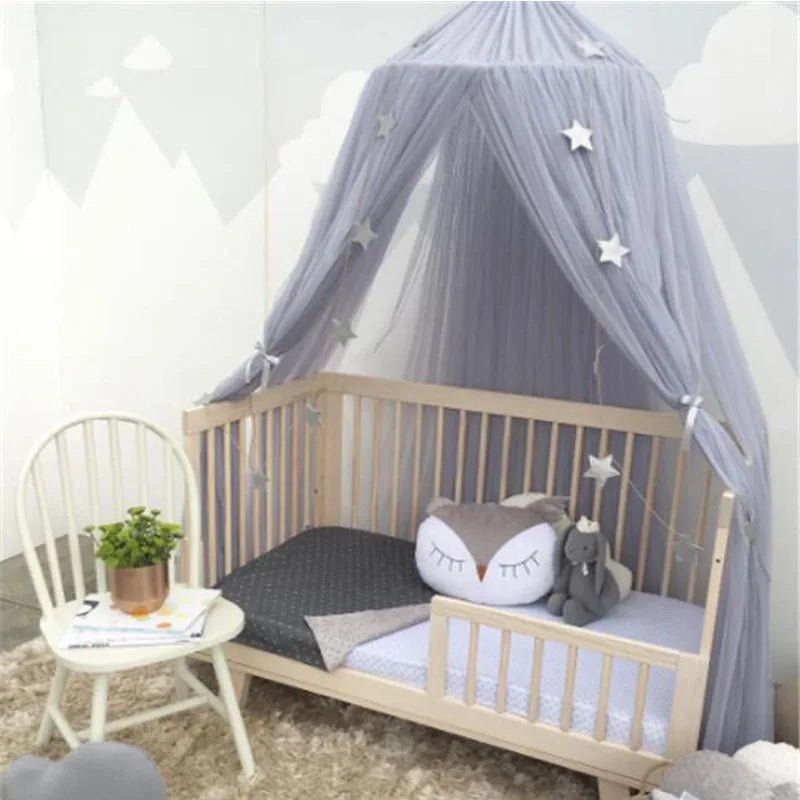 Home Decor Bed Net Children's Room Decorated with Hanging Bed Curtain Bed Curtain Children's Tent Bed Curtain Baby Bed Net Kids - Bebe Kool