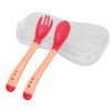 Hot Sale 3pcs/set Small Toddlers Utensils Plastic Baby Spoons Infant Feeding Tool Heat Sensitive Kids Tableware - Bebe Kool