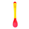 Hot Sale 3pcs/set Small Toddlers Utensils Plastic Baby Spoons Infant Feeding Tool Heat Sensitive Kids Tableware - Bebe Kool