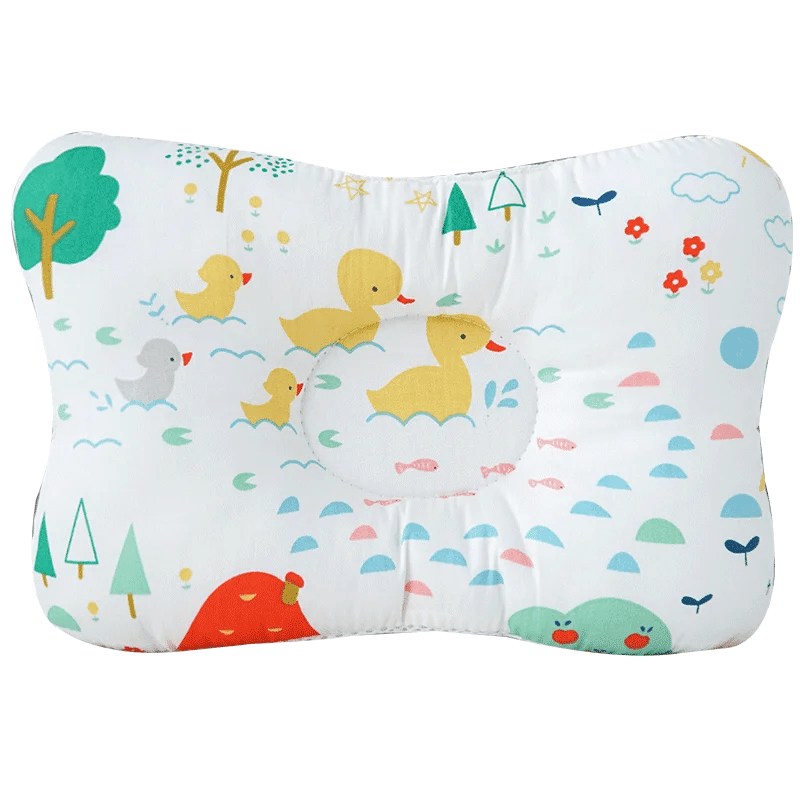 Infantil Baby Pillow Newborn Anti Rollover Head Protection Mattress Fashionable Baby Bed Sleeping Positioning Pad - Bebe Kool